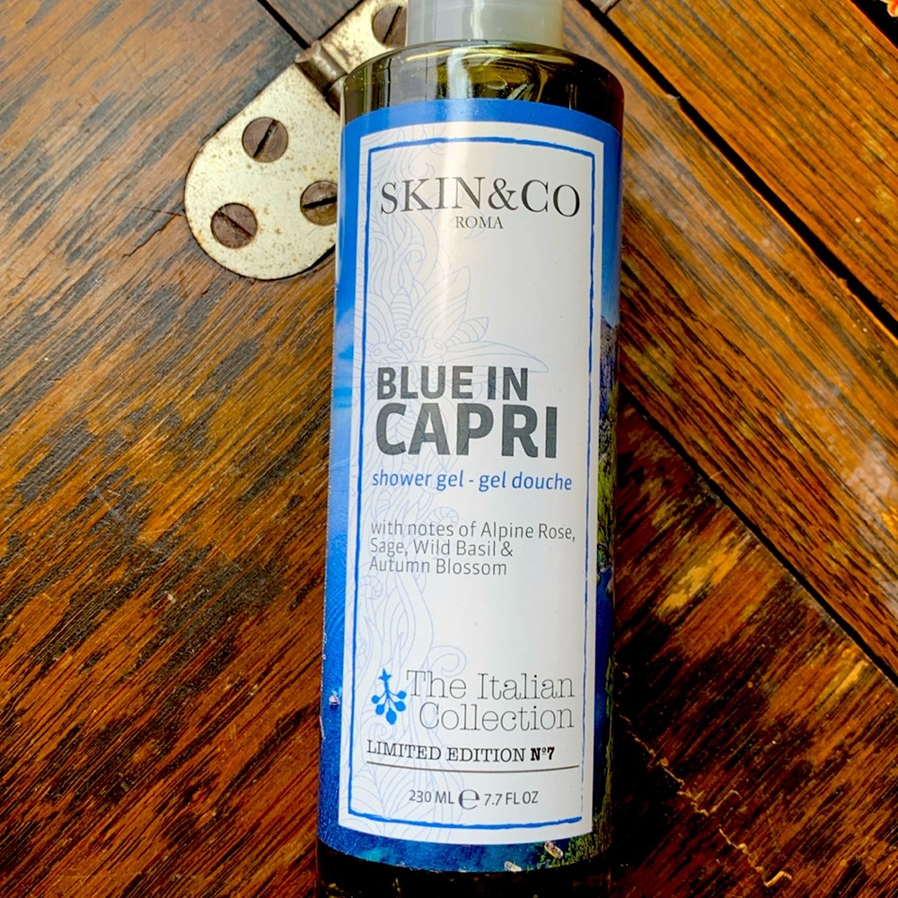Skin & Company Blue in Capri Shower Gel